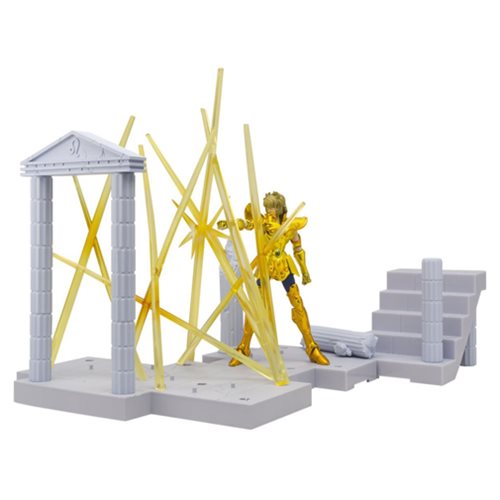 Saint Seiya Leo Aiolia's Glint Bandai D.D. Panoramation Action Figure Diorama Stand